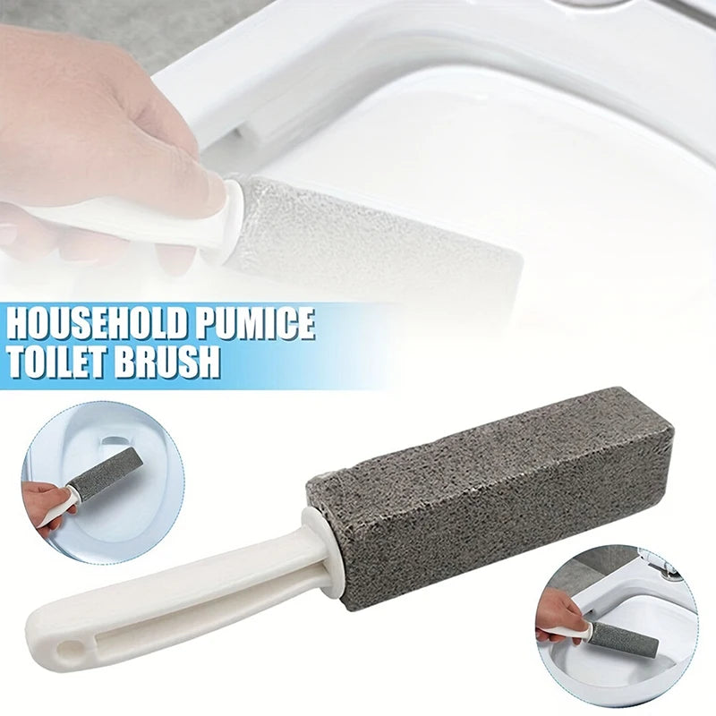 Pumice Toilet Brush Deep Decontamination Multipurpose Cleaning Brush Tile Sink Washing Clean Tools Limescale Stain Remover